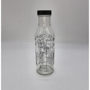 Salad Dressing Mixer Measuring Bottle Measure Mix Serve